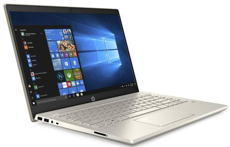 Notebook HP Pavilion 14-ce3003nc zlatý