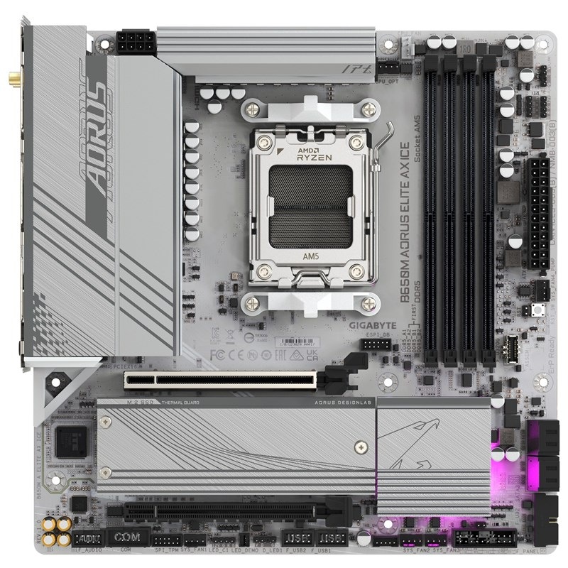 Základní deska GIGABYTE B650M AORUS ELITE AX ICE