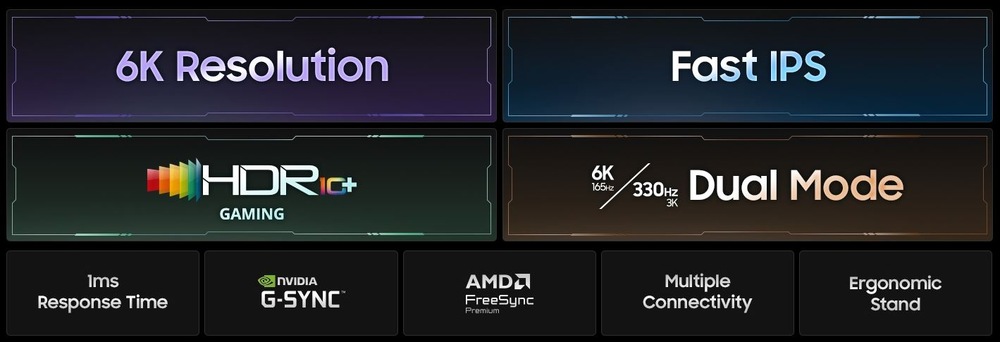 Herní monitor Samsung Odyssey G8 (G80HS) černý Herní monitor Samsung Odyssey G8 (G80HS)