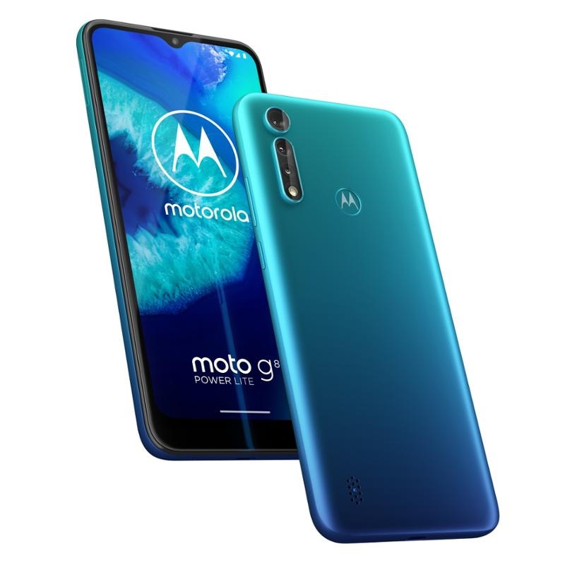 Mobilní telefon Motorola Moto G8 Power Lite - Arctic Blue