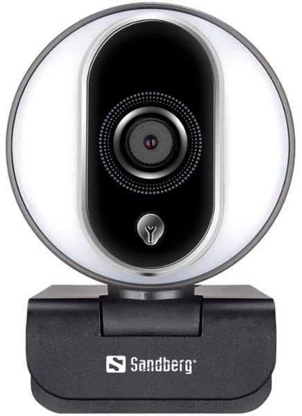 Webkamera Sandberg Webcam Streamer Pro černá