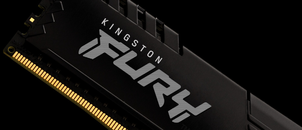 Operační paměť Kingston FURY Beast Black 64GB (2x32GB) DDR4 3200MHz CL16