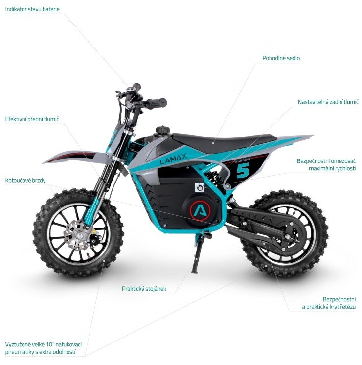 Elektrická motorka LAMAX eJumper DB50 Elektrická motorka LAMAX eJumper DB50