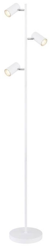 Stojací lampa GLOBO Robby, 3x GU10 bílé