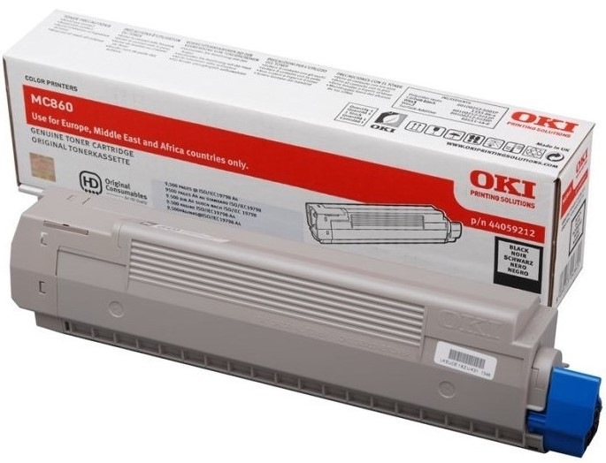 Toner OKI MC860, 9500 stran - černý