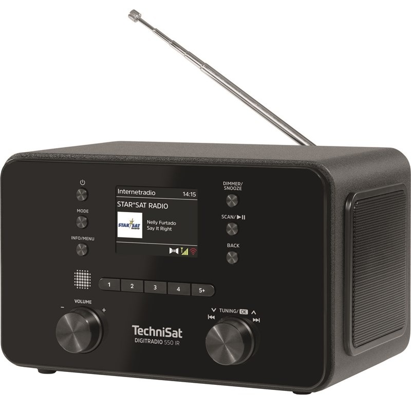 Internetový radiopřijímač s DAB+ Technisat DIGITRADIO 550 IR černý