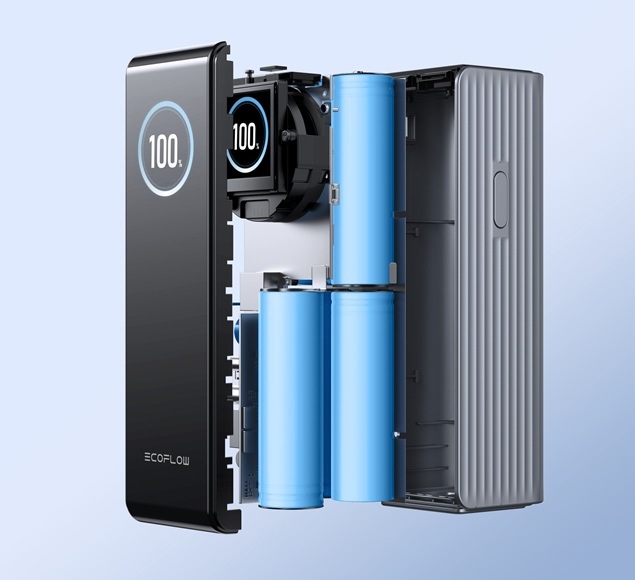 Powerbanka EcoFlow RAPID 25000mAh, 170W stříbrná