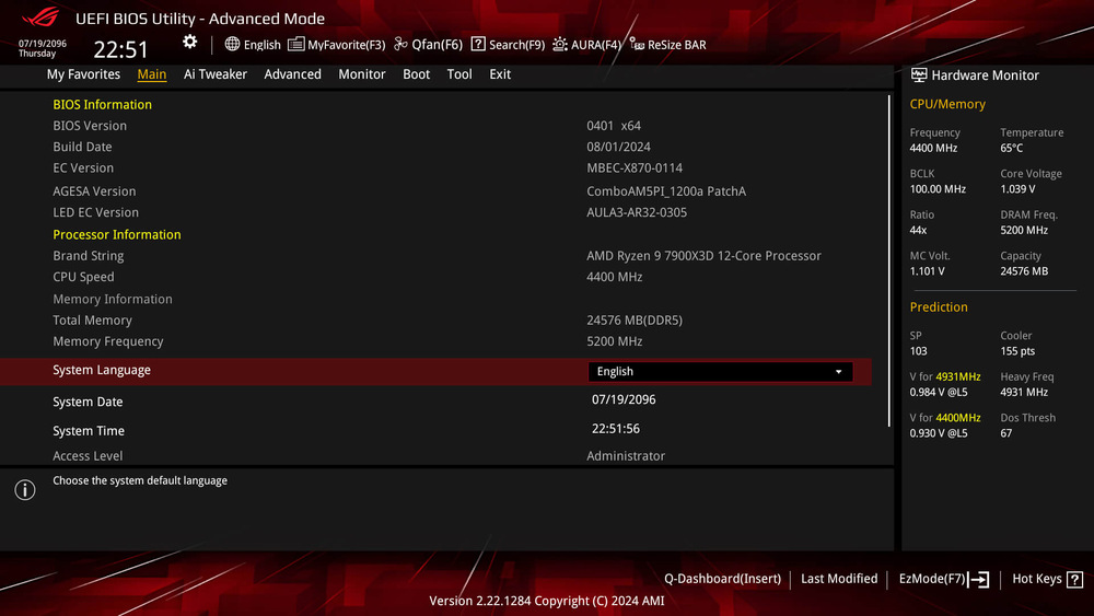 Základní deska Asus ROG Strix X870-A GAMING WIFI Základní deska Asus ROG Strix X870-A GAMING WIFI