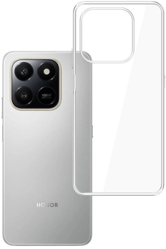 Kryt na mobil 3mk Clear Case na Honor X7D v průhledném designu