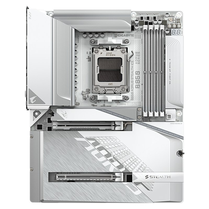 MB GIGABYTE B850 AORUS STEALTH ICE AMD AM5, ATX