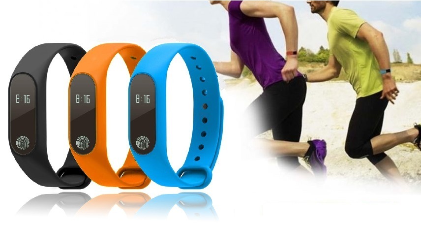 Fitness náramek Aligator M2 modré