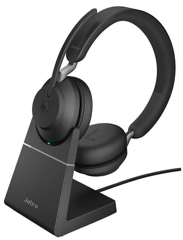 Headset Jabra Evolve2 65, USB-A, UC Stereo Deskstand černý