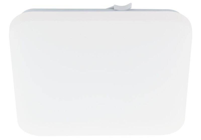 Stropní svítidlo Eglo Frania, čtverec, 43 cm bílé