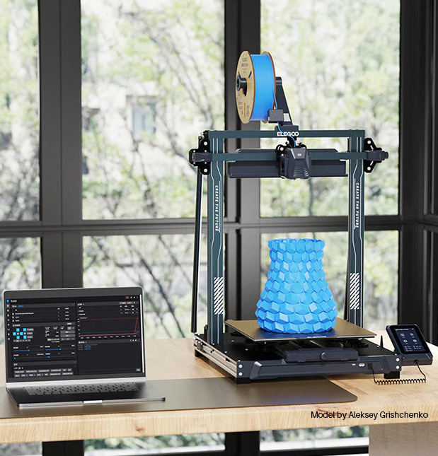 3D tiskárna Elegoo Neptune 4 Plus černá 3D tiskárna Elegoo Neptune 4 Plus černá