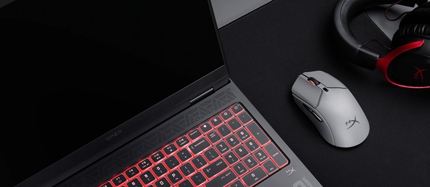 Myš HyperX Pulsefire Haste 2 Pro 4K šedá