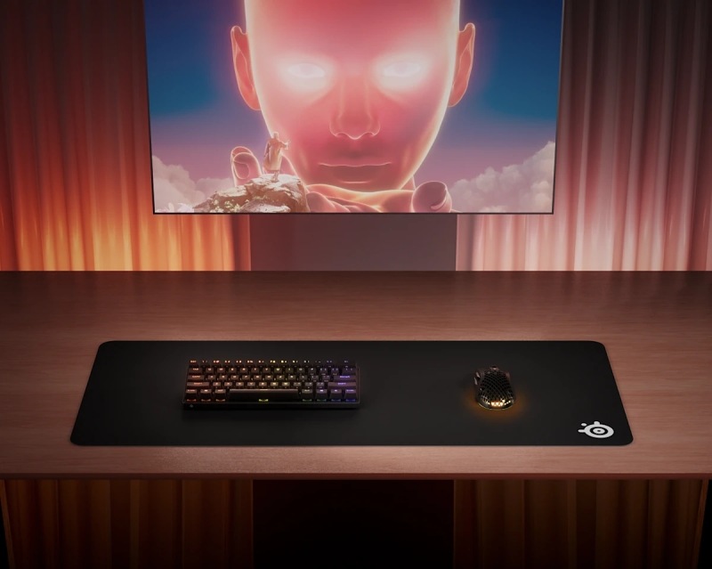 Podložka pod klávesnici a myš SteelSeries QCK XXL černá