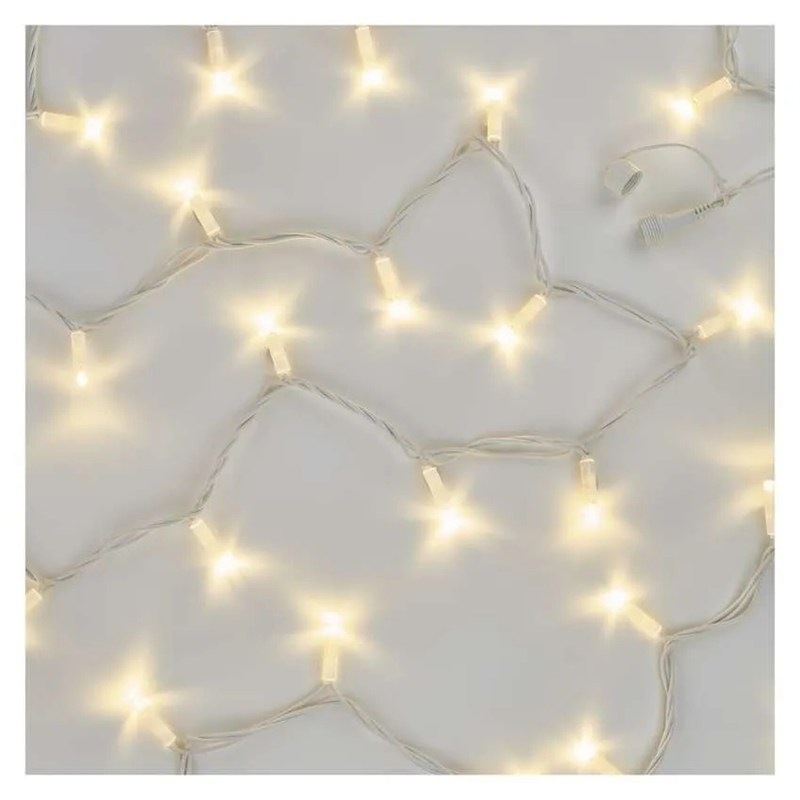 LED řetěz EMOS CHAIN, 50LED, IP44, WW (5m) bílý