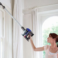 Tyčový vysavač Dyson V6 Digital Slim šedý/bílý Dyson Digital Slim, stříbrná