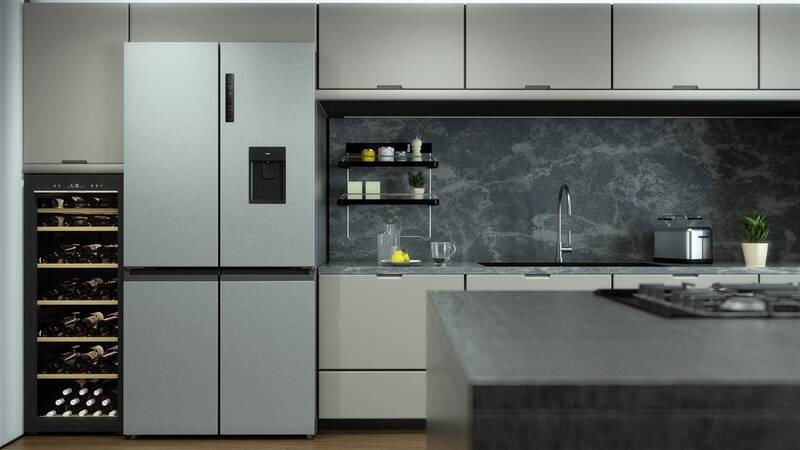 Vinotéka Haier HWS84GA černá