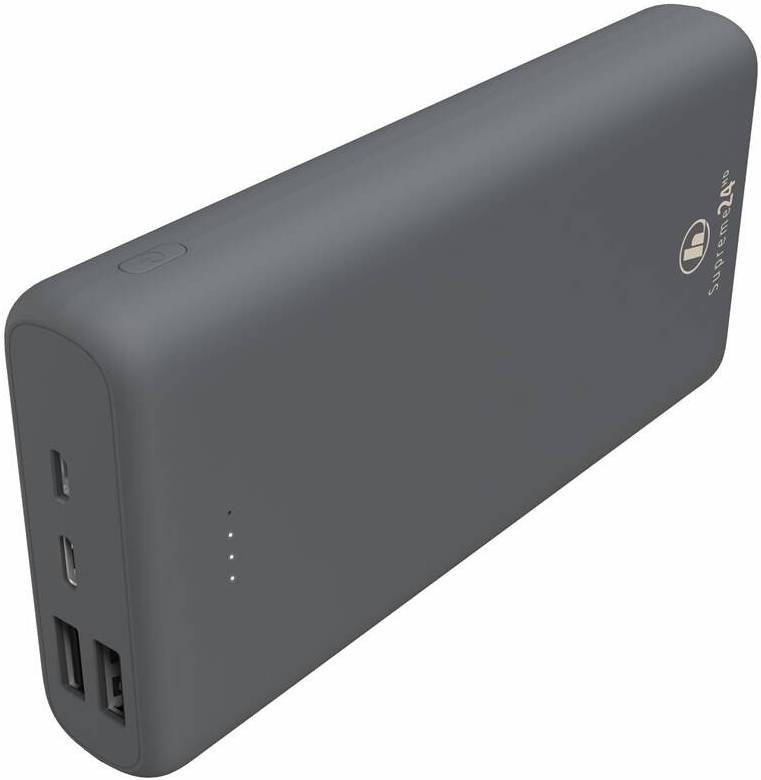 Powerbanka Hama Supreme 24HD, 24000 mAh šedá