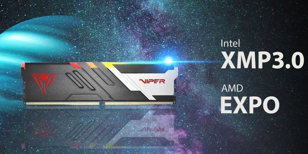 Operační paměť Patriot Viper Venom RGB 16GB DDR5 6000MHz CL30 Operační paměť Patriot Viper Venom RGB 16GB DDR5 6000MHz CL30