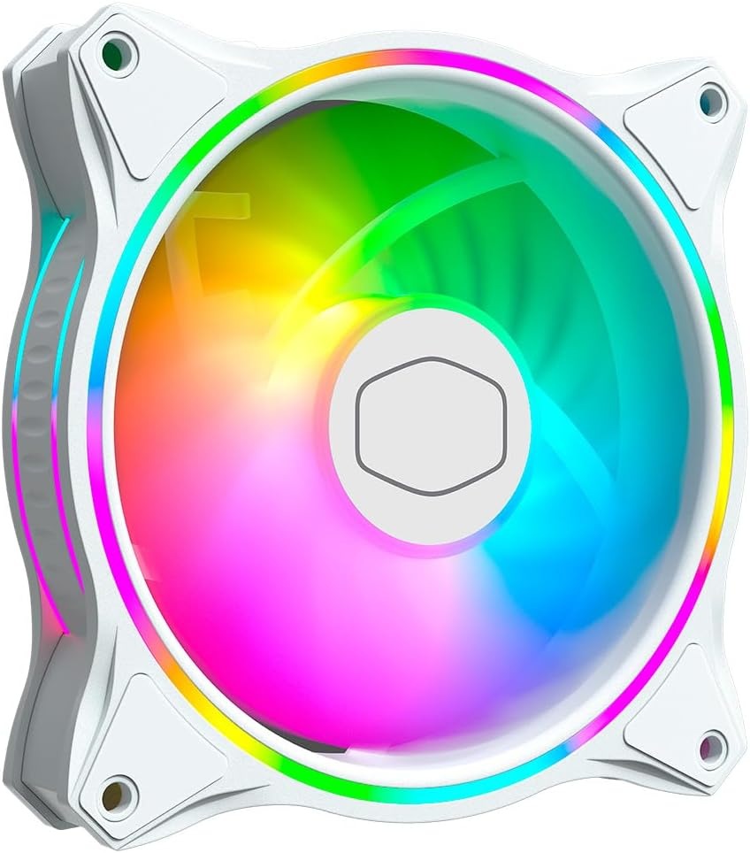 Ventilátor Cooler Master MasterFan MF120 HALO 3in1 ARGB White Ventilátor Cooler Master MasterFan MF120 HALO 3in1 ARGB White