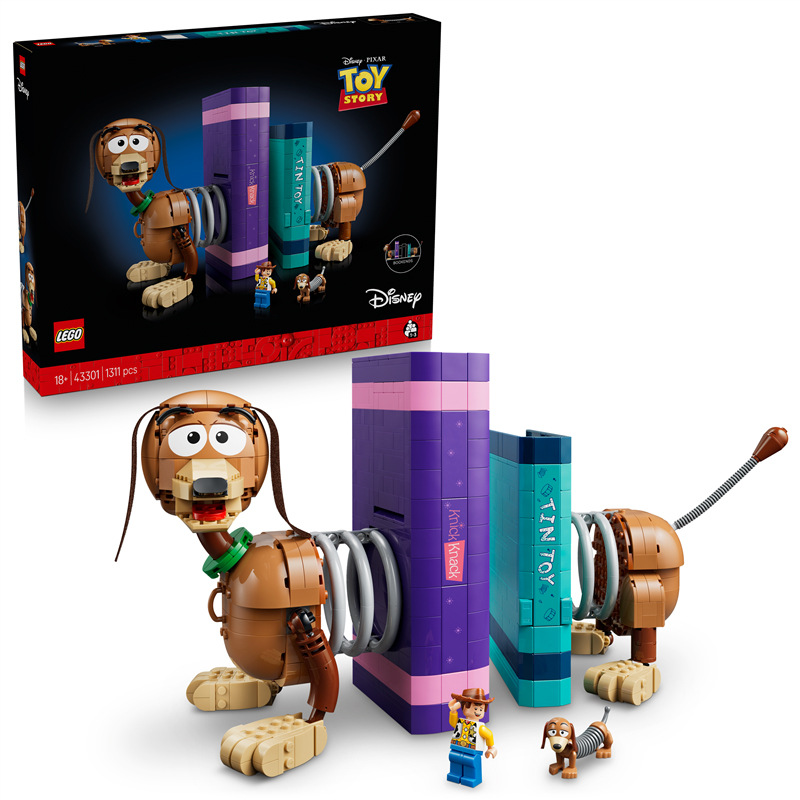 Stavebnice LEGO® │ Disney a Pixar 43301 Knižní zarážky: Slinky z filmu Toy Story Stavebnice LEGO® │ Disney a Pixar 43301 Knižní zarážky: Slinky z filmu Toy Story