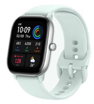 Chytré hodinky Amazfit GTS 4 Mini modré