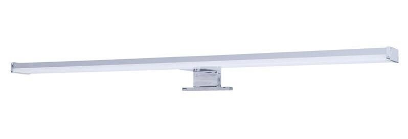 Nástěnné svítidlo Solight 12W, 900lm, 4000K, IP44, 60cm stříbrné
