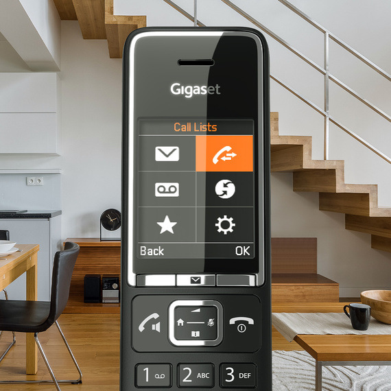 Domácí telefon Gigaset Comfort 550 černý