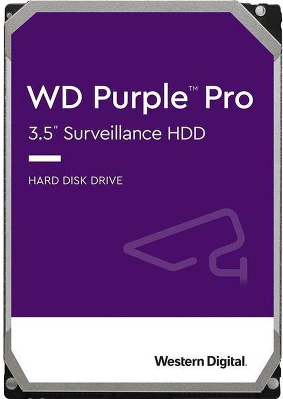 Pevný disk 3,5" Western Digital Purple Pro 14TB HDD 3,5" Western Digital Purple Pro 14TB SATA 6 Gb/s, rychlost otáček: 7200 ot/min, 512MB cache