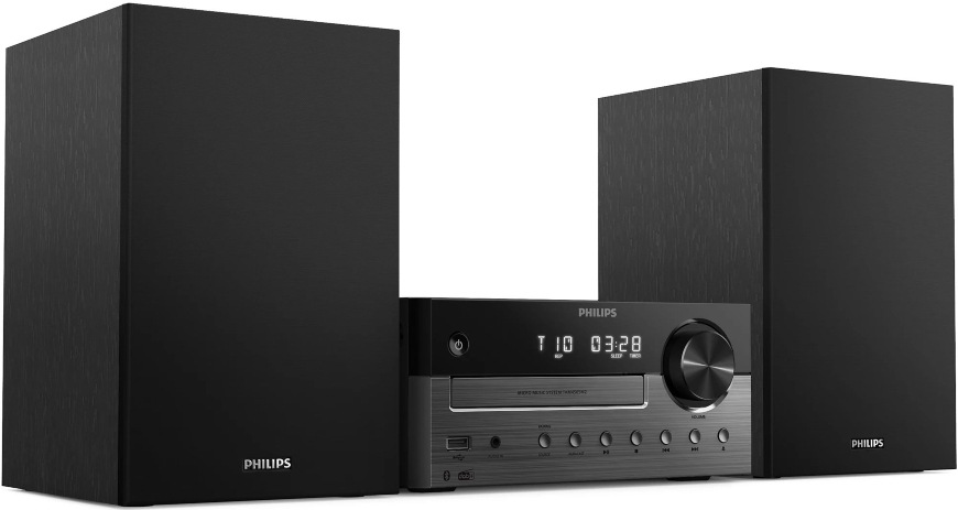 Mikrosystém Philips TAM4505M2 černý/šedý Philips TAM4505M2, černá