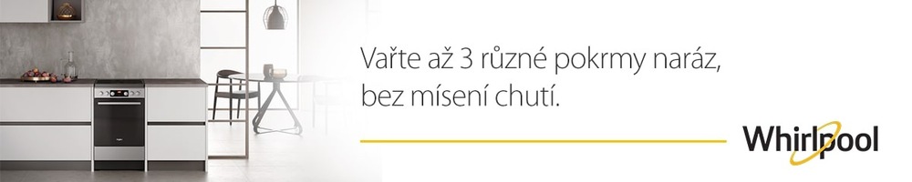Kombinovaný sporák Whirlpool WS5G8CHW/E bílý Sporák K50 Whirlpool WS5G8CHW/E