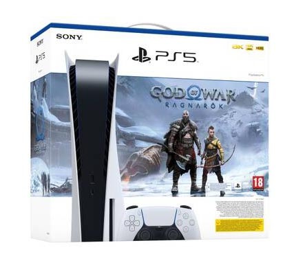 Herní konzole Sony PlayStation 5 + God of War: Ragnarok Sony PlayStation 5 + God of War Ragnarök