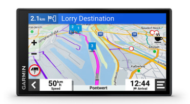 Navigační systém GPS Garmin dezl LGV610 Europe45 černý