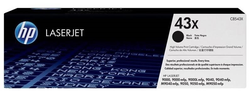 Toner HP 43X, 30 000 stran černý