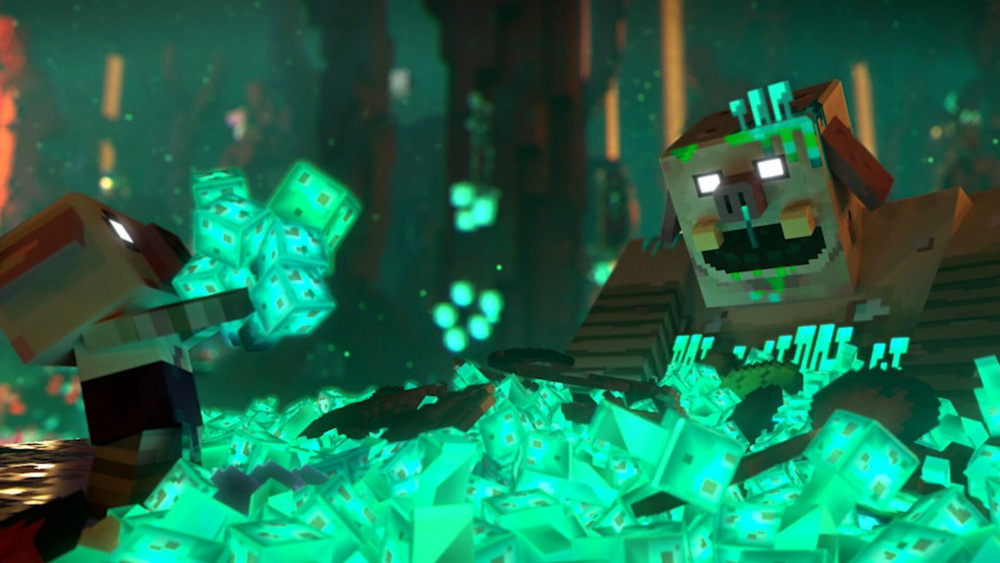 Minecraft Legends - Deluxe Edition – elektronická licence, Xbox Series / Xbox One