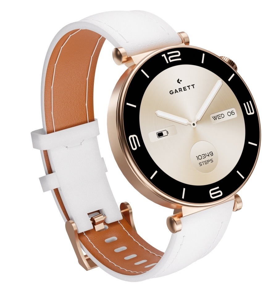 Chytré hodinky Garett Rose Solid steel rose gold Chytré hodinky Garett Rose Solid steel rose gold