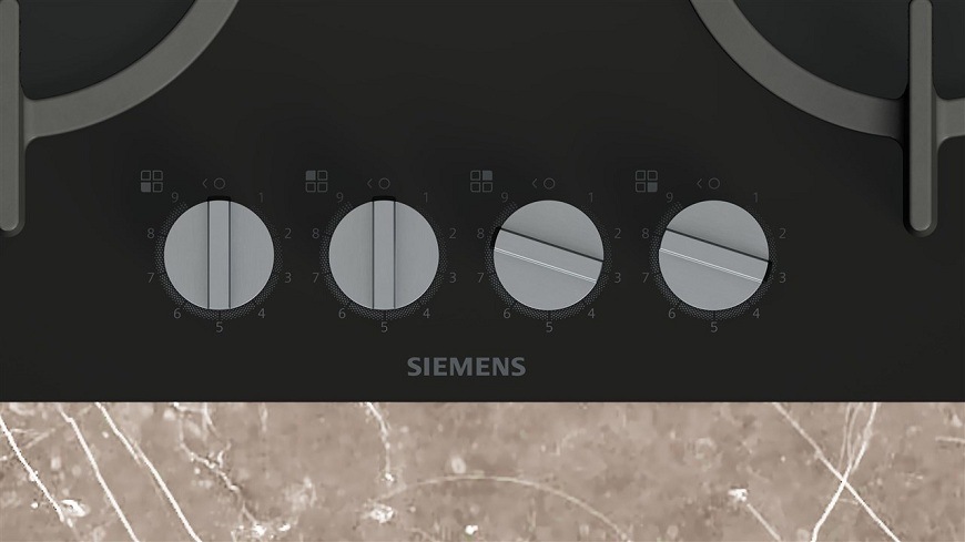 Ovládácí knoflíky varné desky plynové Siemens EP6A6HI10