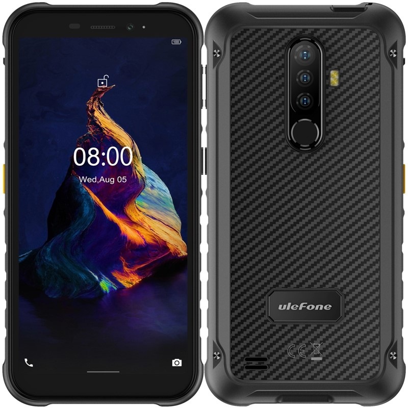 Mobilní telefon UleFone Armor X8 Dual SIM černý