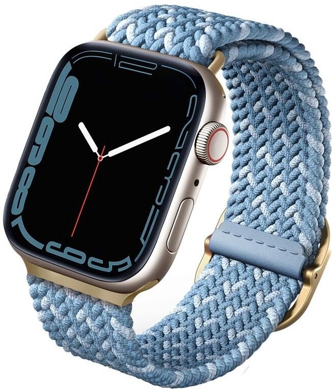 Řemínek Uniq Aspen Designer Edition na Apple Watch 38/40/41mm modrý