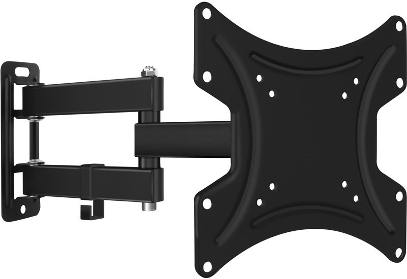 Držák TV Connect IT nástěnný, polohovatelný, úhlopříčka 13"-37", nosnost 25 kg - černý