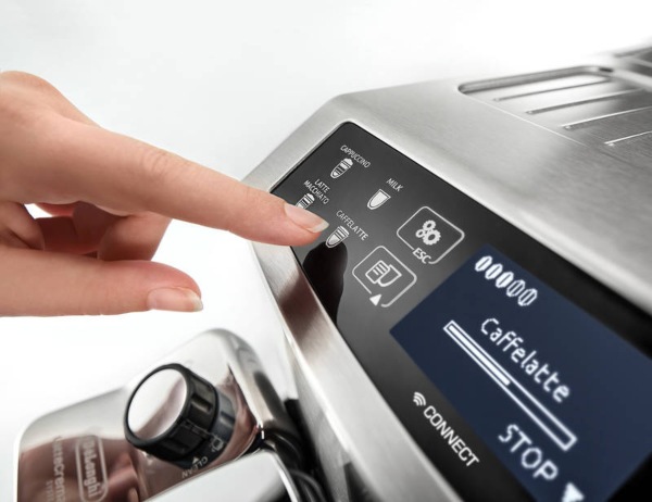 Espresso DeLonghi PrimaDonna S Evolution ECAM 510.55 M, stříbrná