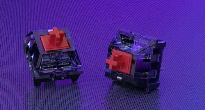 Klávesnice ENDORFY Thock TKL Wireless Red Pudding, US layout černá