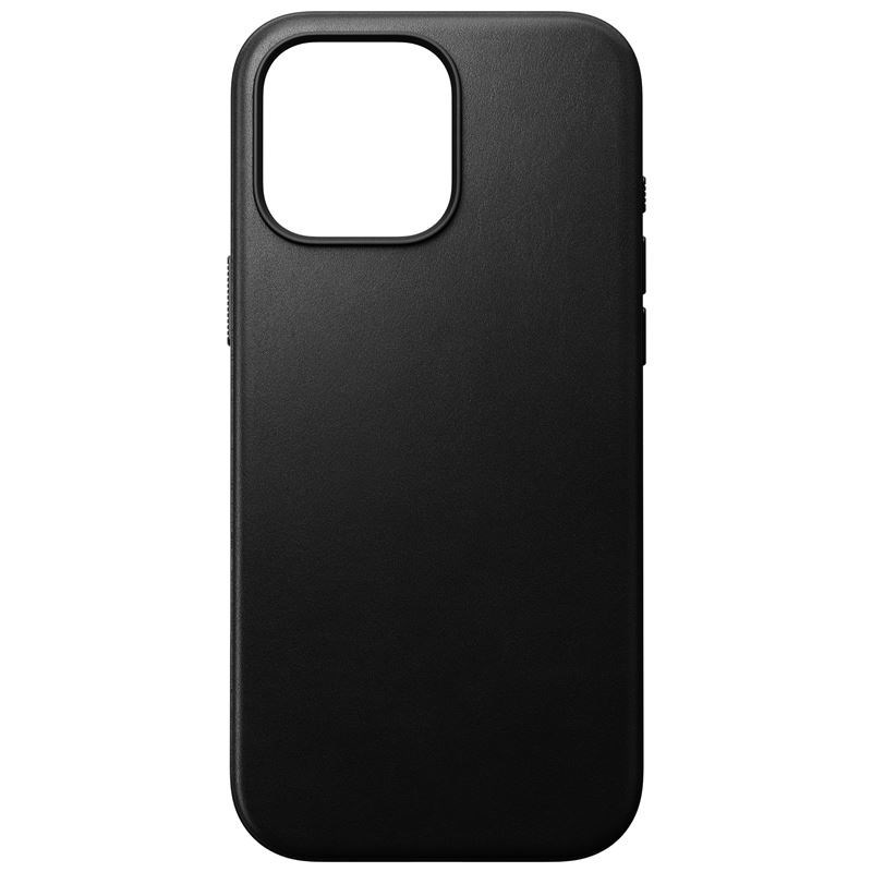 Kryt na mobil NOMAD Modern Leather na Apple iPhone 16 Pro Max černý