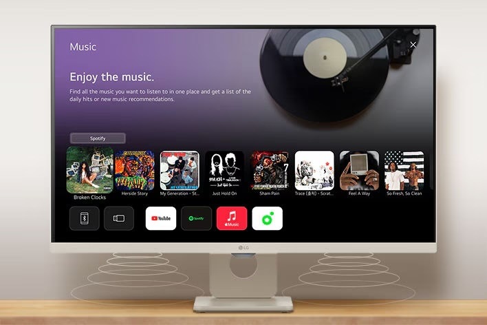 Monitor LG 27U511SA-W bílý