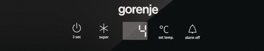 Chladnička Gorenje Advanced RBIU609EA1 Chladnička Gorenje RBIU609EA1, vestavná, ovládací panel
