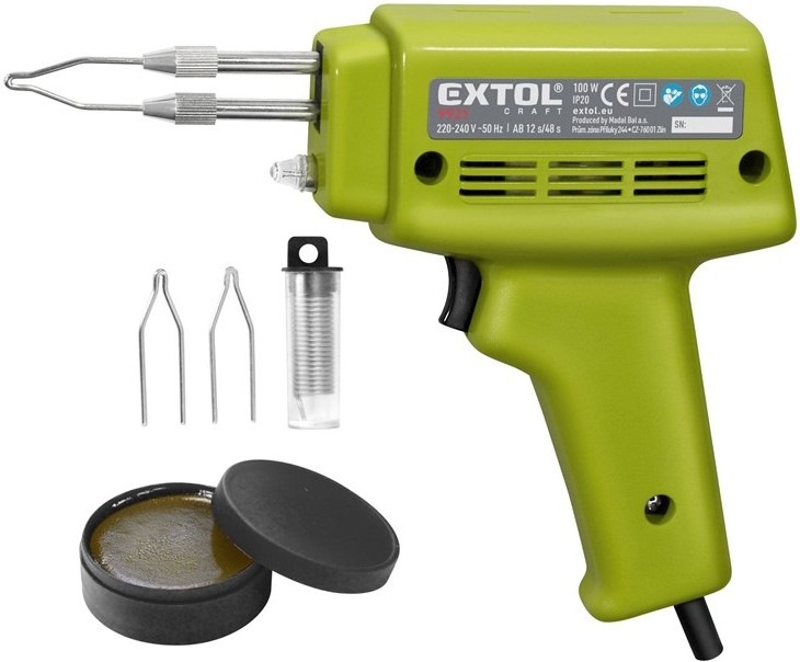 Transformátorová pájka Extol Craft 9921 s příkonem 100 W