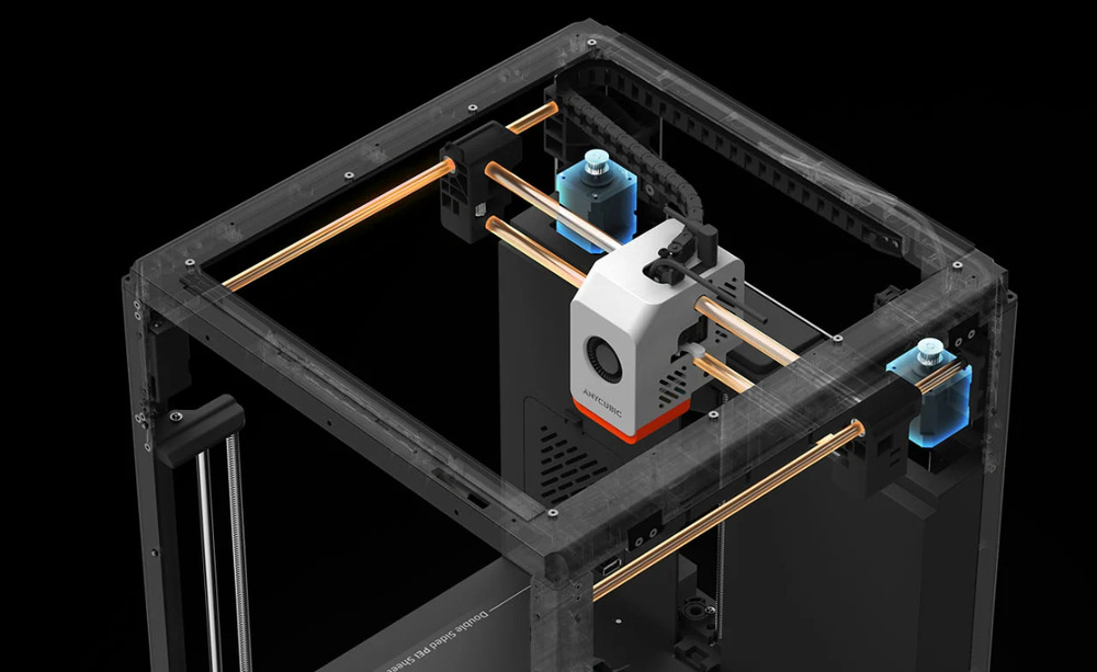 Anycubic Kobra S1 Ace 2 Pro Combo automaticky kontroluje kvalitu tisku