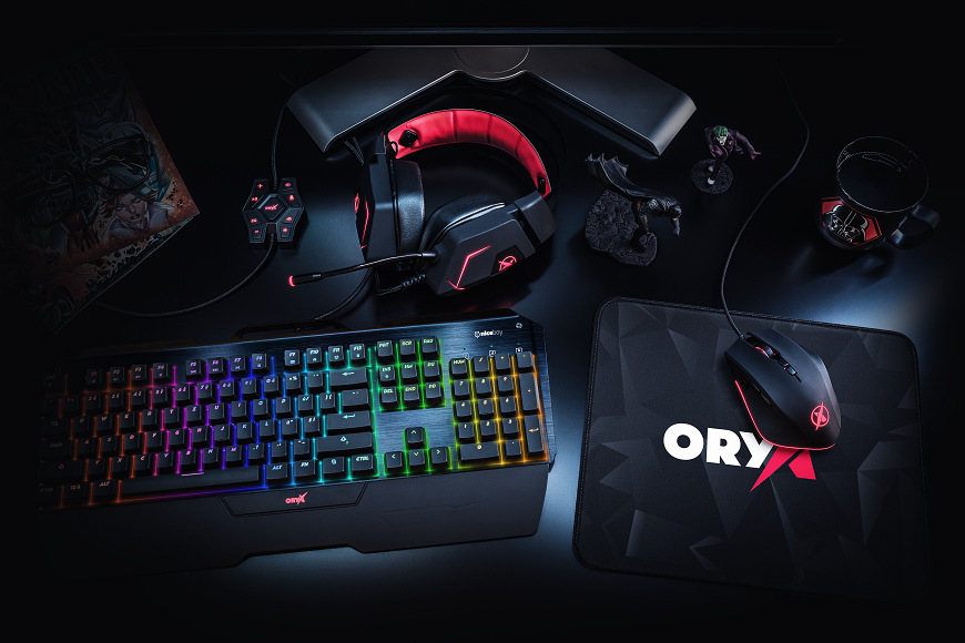 Headset Niceboy ORYX X600 černý